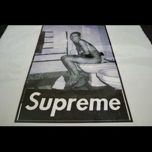 Supreme x Kate Moss | Print by John Fairchild